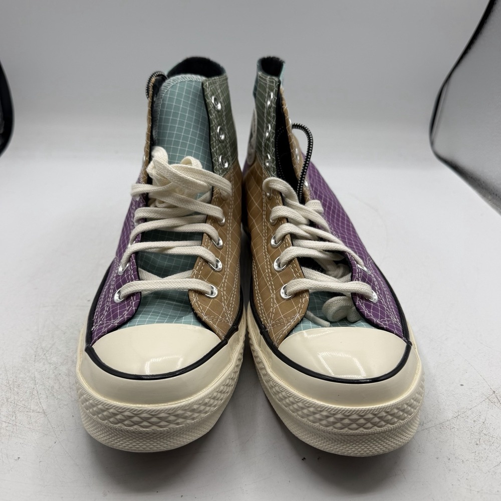 Converse Chuck 70 Hi Quad Ripstop Shoes Mens 8.5 Womens 10.5 Dewberry 166317C - Picture 4 of 11